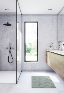 Revêtement mural MEGA PANELS Sanoma 2800x900x5mm = 2,52m2 - A16937 - Gris